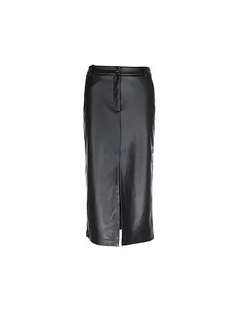 ONLY | Rock in Lederoptik ONLHEIDI | schwarz