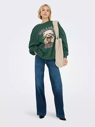 ONLY | Sweater ONLBILA | dunkelrot