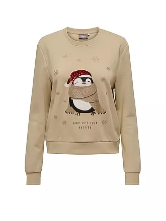ONLY | Sweater ONLYDA CHRISTMAS | beige