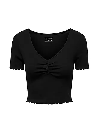 ONLY | T-Shirt Cropped Fit ONLBETTY | hellblau