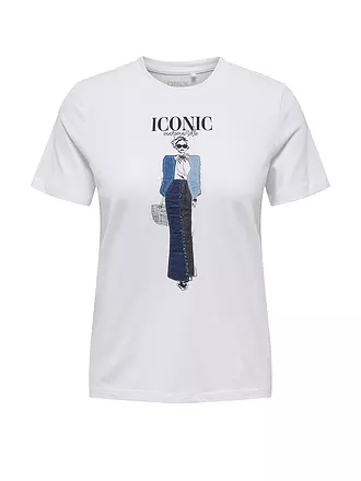 ONLY | T-Shirt ONLEMMA | weiss
