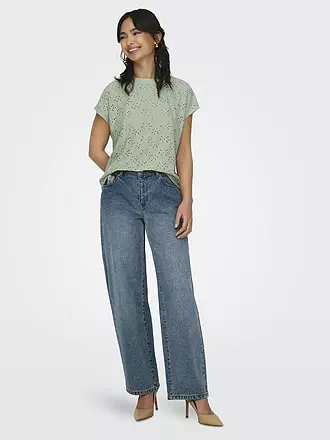 ONLY | T-Shirt ONLSMILLA | hellblau