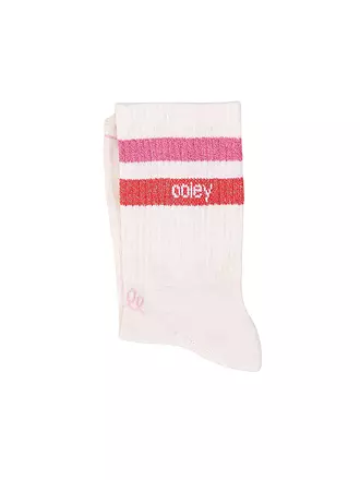 OOLEY | Socken STREETMOOD ivory glitter | weiss