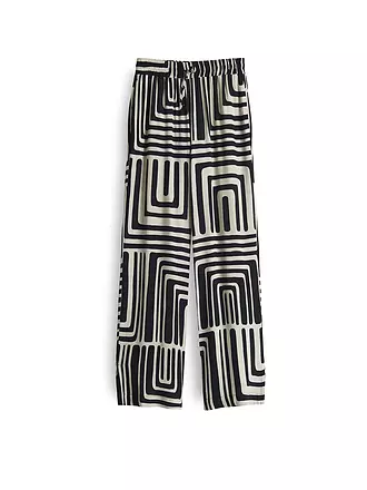 OPUS PANTS | Marlenehose MALOTTA ABSTRACT | beige