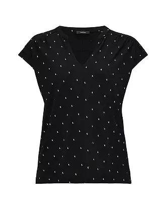 OPUS | Bluse SANDI DOTSY | dunkelblau