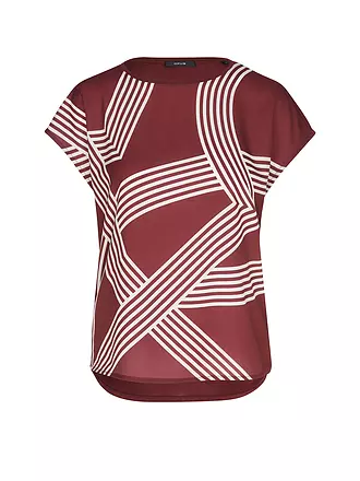 OPUS | Blusenshirt SABETHI PRINT | dunkelblau
