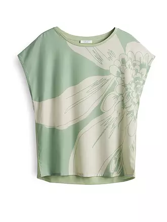 OPUS | Blusenshirt SAMELIE PRINT | hellblau