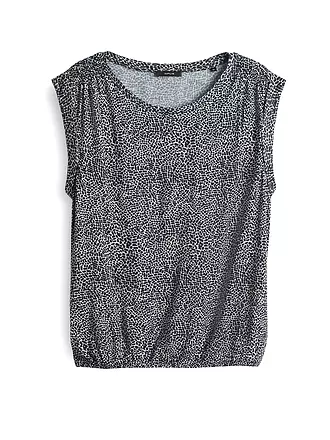 OPUS | Blusenshirt STRUKI MINIMAL | dunkelblau