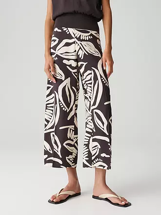 OPUS | Culotte MISHA TROPICAL | dunkelblau
