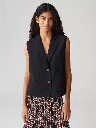 OPUS | Gilet WILESSA | schwarz