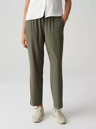 OPUS | Hose Jogging Fit MEFINI | olive