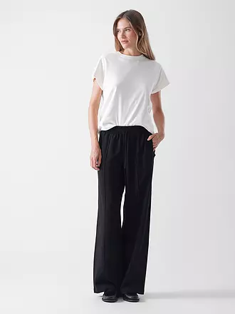 OPUS | Hose MALOTTA NATURAL | schwarz