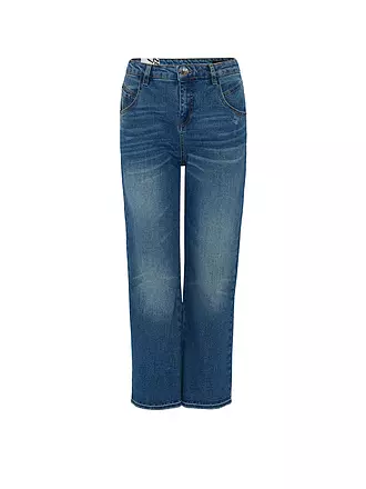 OPUS | Jeans Flared Fit 7/8 LANI TWIST | blau