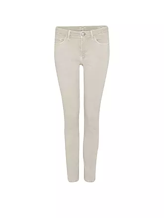 OPUS | Jeans Slim Fit 7/8 ELMA DETAIL | creme