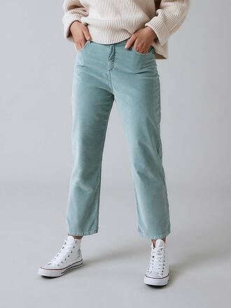 OPUS | Jeans Straight Fit LANI SOFT | hellgrün