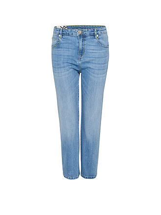 OPUS | Jeans Wide Leg LANI FRESH 7/8 | blau