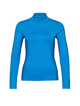 OPUS | Langarmshirt SAYAR | blau