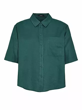 OPUS | Leinenbluse Fitalia | beere