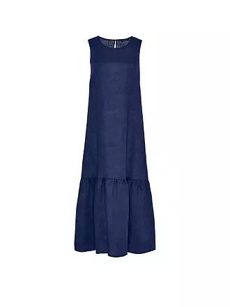 OPUS | Leinenkleid WESPER | blau