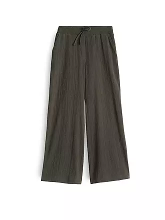 OPUS | Marlenehose MILENI CRINKLE | schwarz