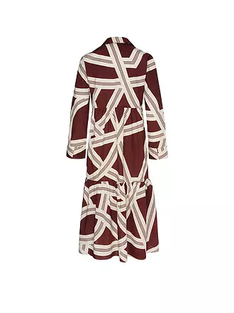 OPUS | Midikleid WERANO LANE | dunkelrot