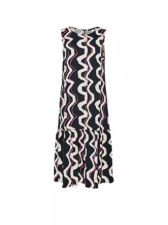 OPUS | Midikleid WICY WAVE | blau