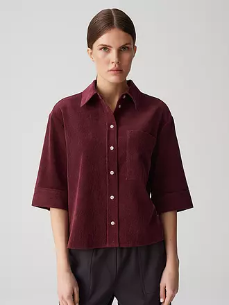 OPUS | Overshirt FAISA | dunkelrot