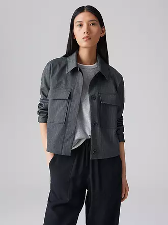 OPUS | Overshirt HYDENA | dunkelblau