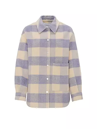 OPUS | Overshirt JULOLA CHECK | lila