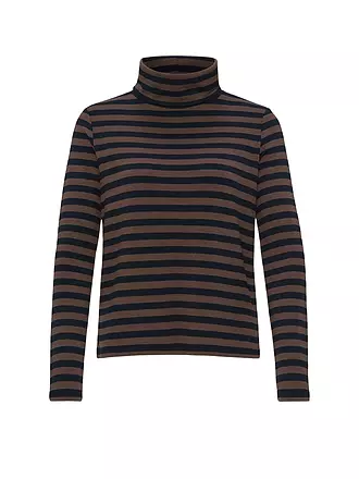 OPUS | Rollkragenshirt SURASO | dunkelblau