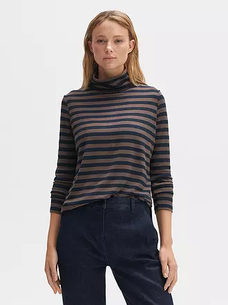 OPUS | Rollkragenshirt SURASO | dunkelblau