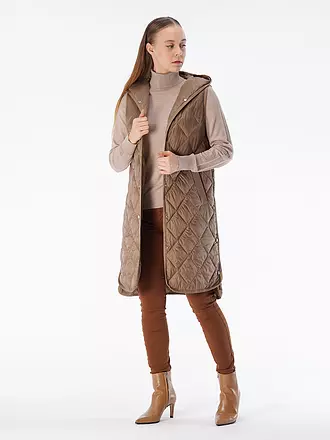 OPUS | Steppgilet WIAMANT | dunkelgrün