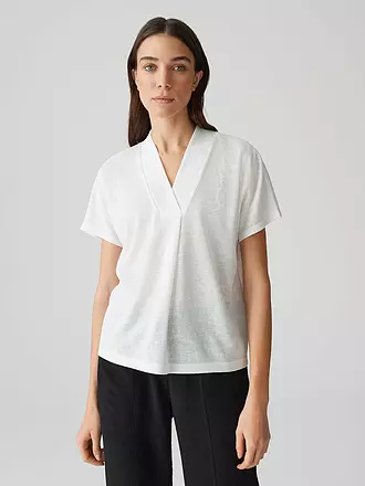 OPUS | T-Shirt SANZE | creme