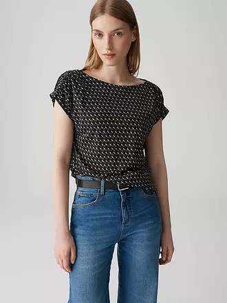 OPUS | T-Shirt SEKADI MINIMAL | dunkelblau