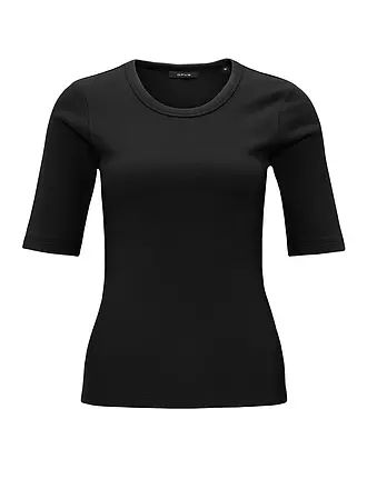 OPUS | T-Shirt SUSTAFA | schwarz