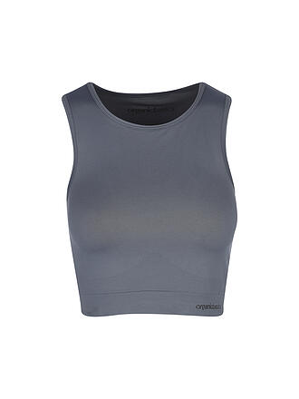 ORGANIC BASICS | Active Crop Top | blau