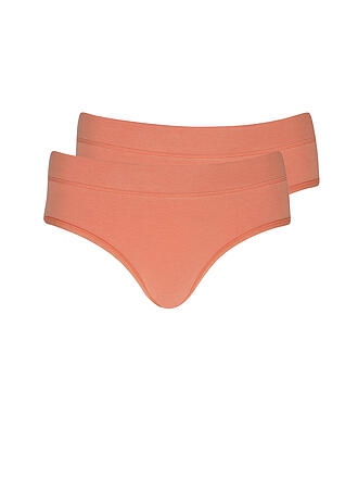 ORGANIC BASICS | Slips 2-er Pkg. oak | Koralle