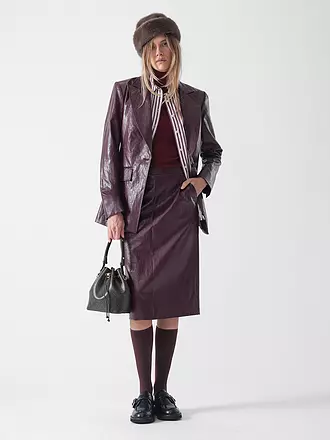 OROBLU | Kniestrümpfe TWEED 40 cacao 3 | dunkelgrün