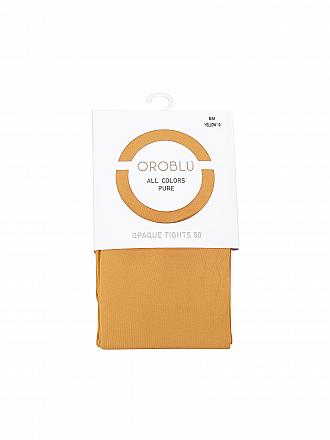 OROBLU | Strumpfhose ALL COLORS 50 brown 4 | gelb