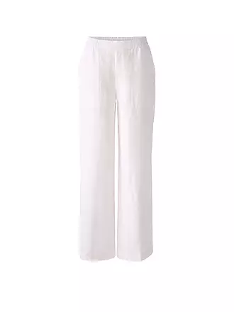 OUÍ | Leinenhose | weiss