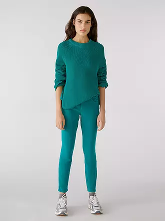OUÍ | Pullover | dunkelgrün