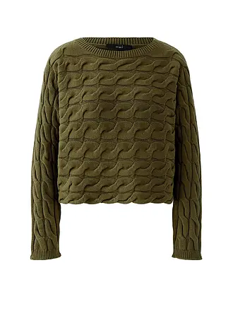 OUÍ | Pullover | olive