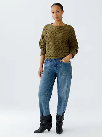 OUÍ | Pullover | olive