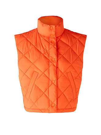 OUÍ | Steppgilet | orange