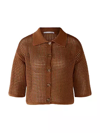 OUÍ | Strickjacke | braun