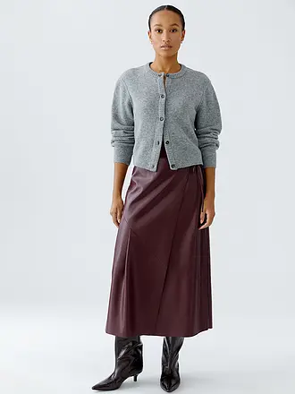 OUÍ | Strickjacke | grau