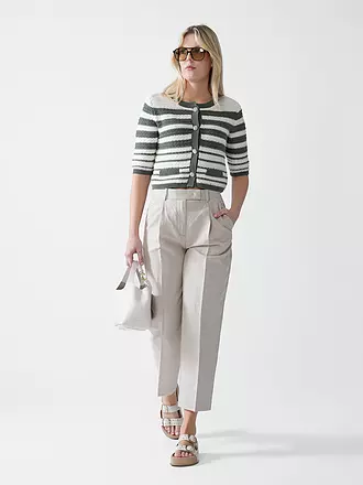 OUÍ | Strickjacke | olive