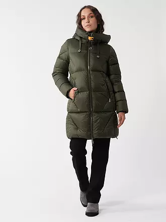 PARAJUMPERS | Daunensteppmantel JANET | olive