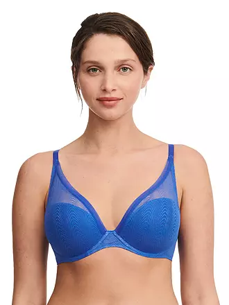 PASSIONATA | BH gefüttert ROMANE schwarz | blau