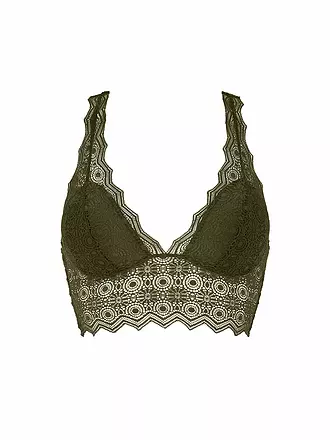 PASSIONATA | Bustier GEORGIA peach sorbet | olive